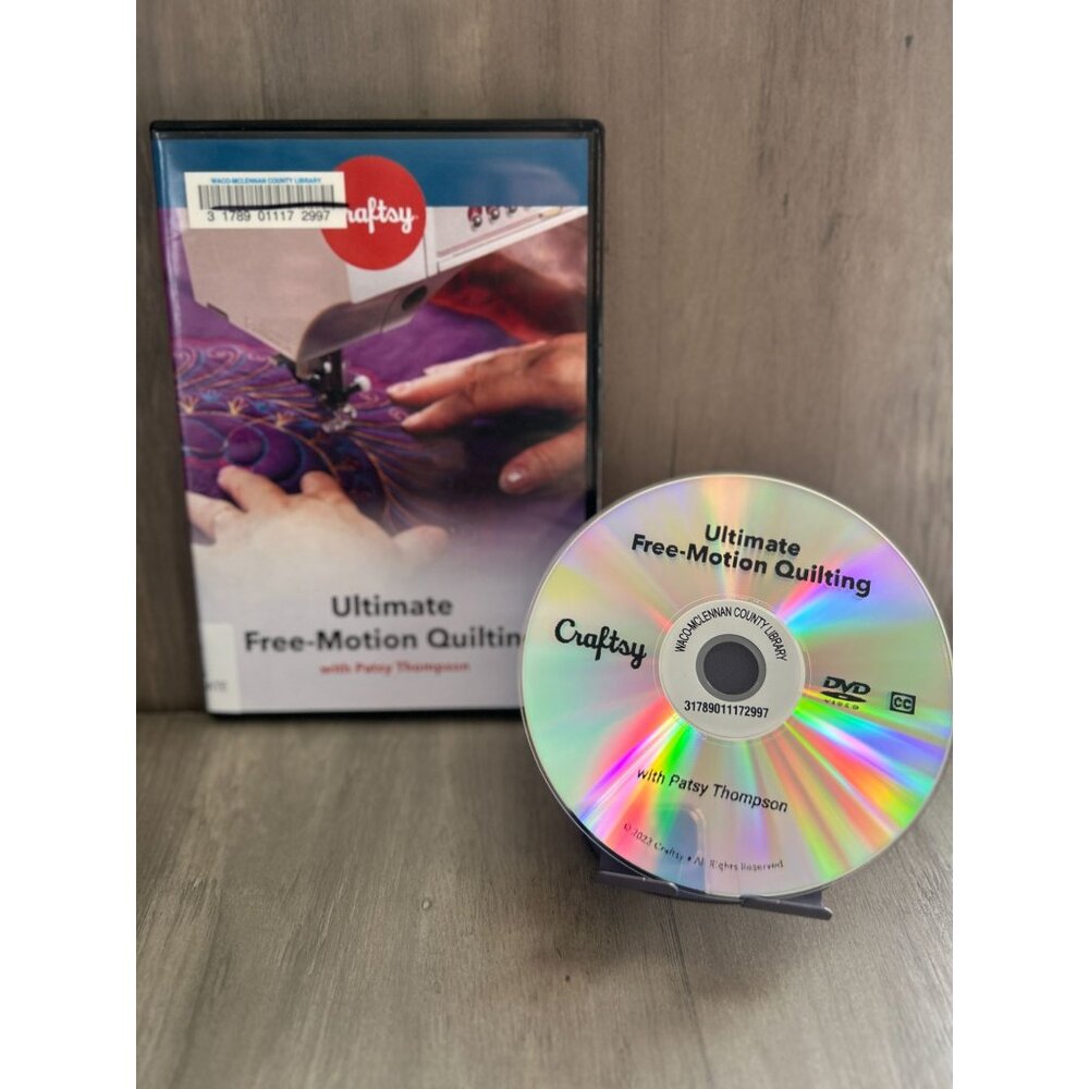 Craftsy: Ultimate Free-Motion Quilting DVD By Patsy Thompson